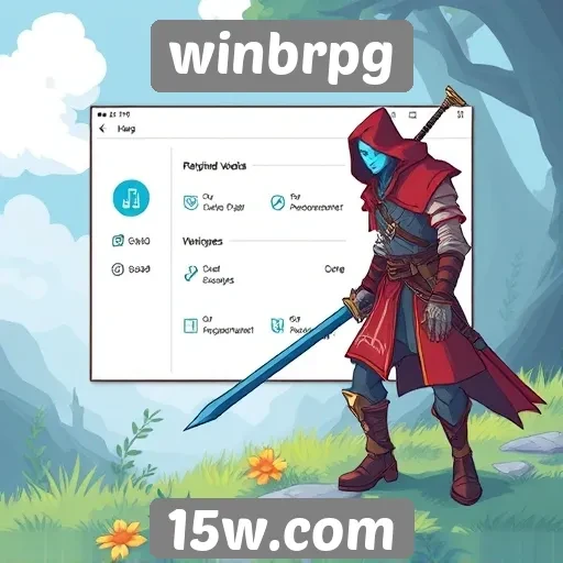 Análise das principais funcionalidades do site winbrpg
